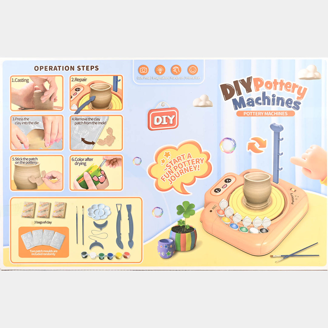 DIY Pottery Machine Creative Educational Series