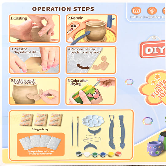 DIY Pottery Machine Creative Educational Series