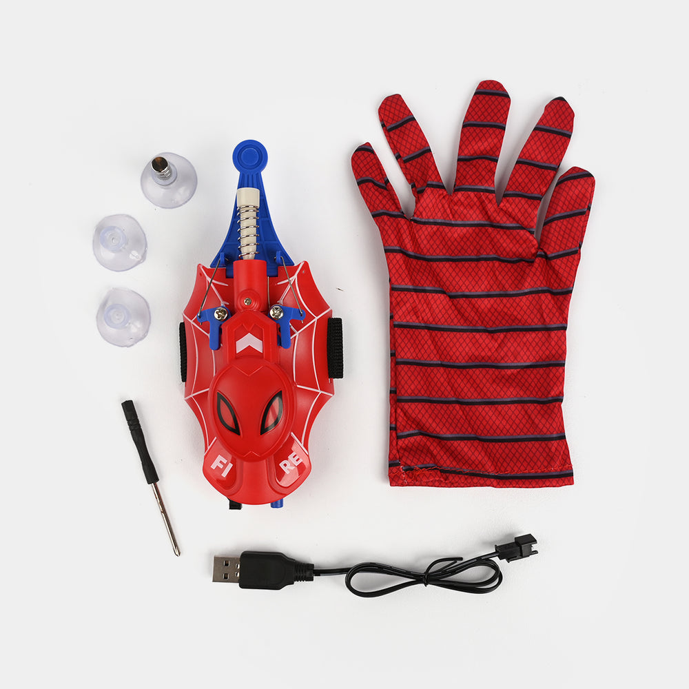 Superhero Web Shooter Launcher with Glove