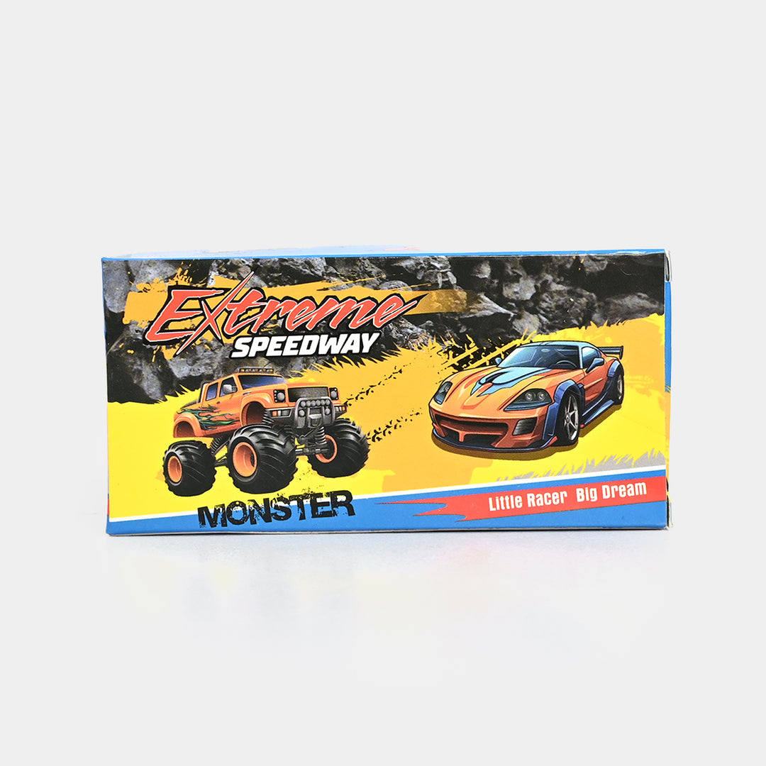 Extreme Speedway Monster Toy Car – Die-Cast Vehicle