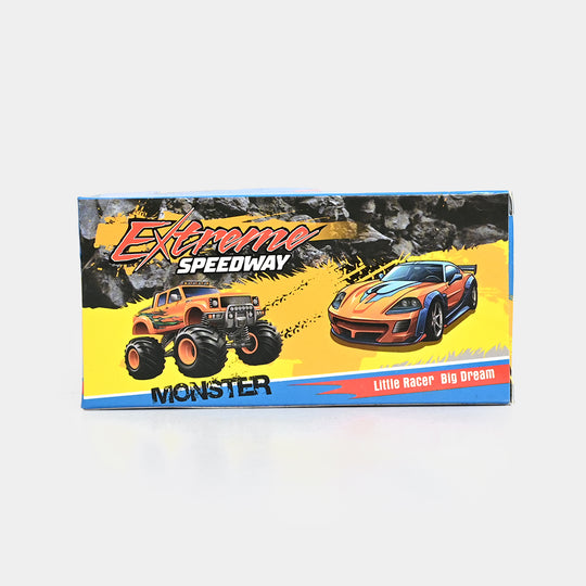 Extreme Speedway Monster Toy Car – Die-Cast Vehicle