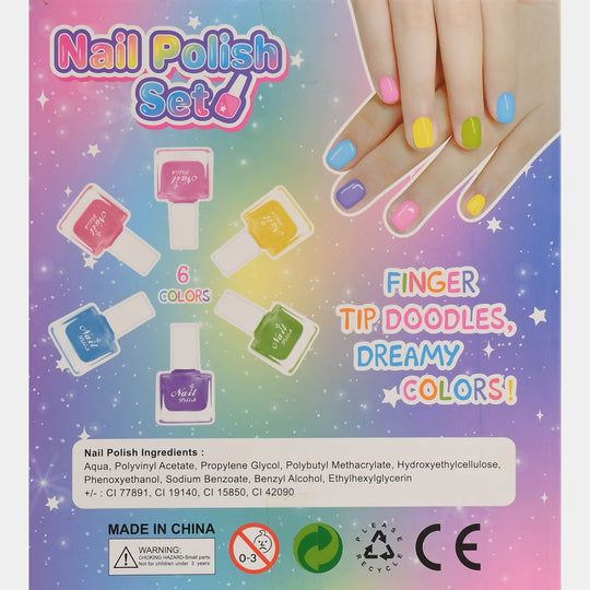 Kids Peel-Off Water-Based Nail Polish