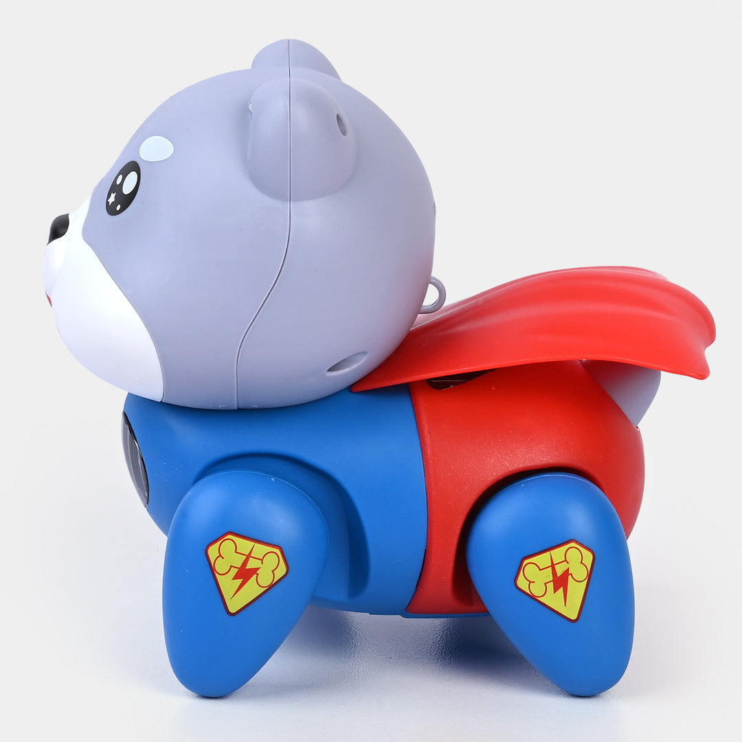 Electric Walking Super Dog With Light & Music For Kids