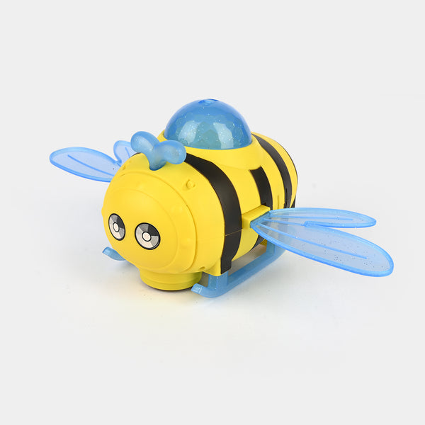Cute Bee Airplane Universal Toy with Lights & Sound
