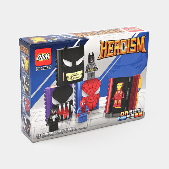 DIY Super Hero Building Blocks Set for Kids