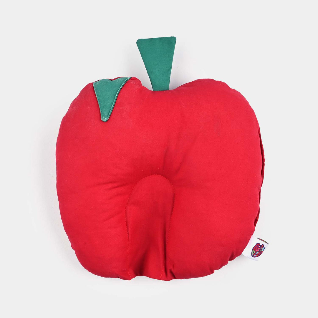 Apple-Shaped Baby Pillow Soft & Supportive