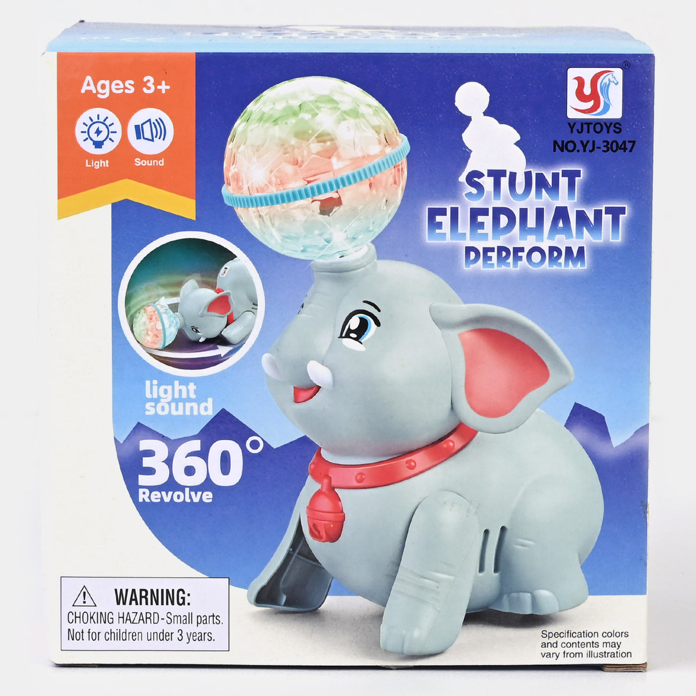 Electric Walking Elephant With Light & Music For Kids