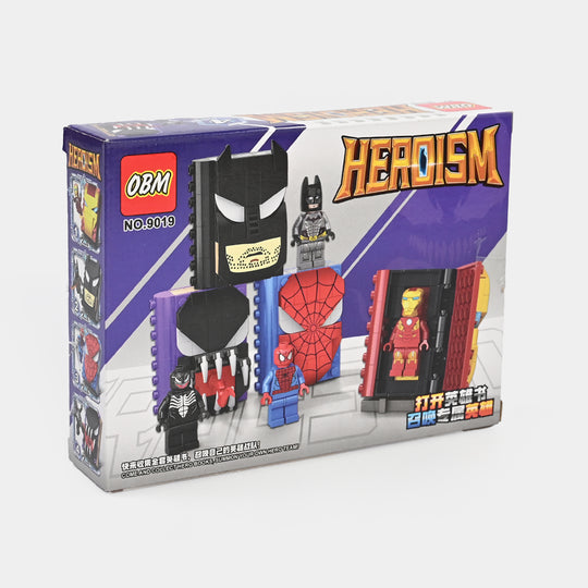 DIY Super Hero Building Blocks Set for Kids