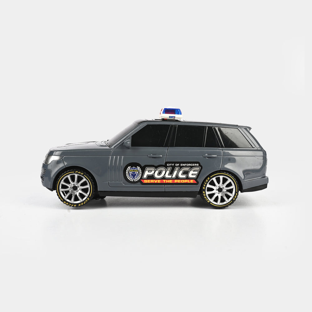 Universal Police Car with Lights &amp; Sound