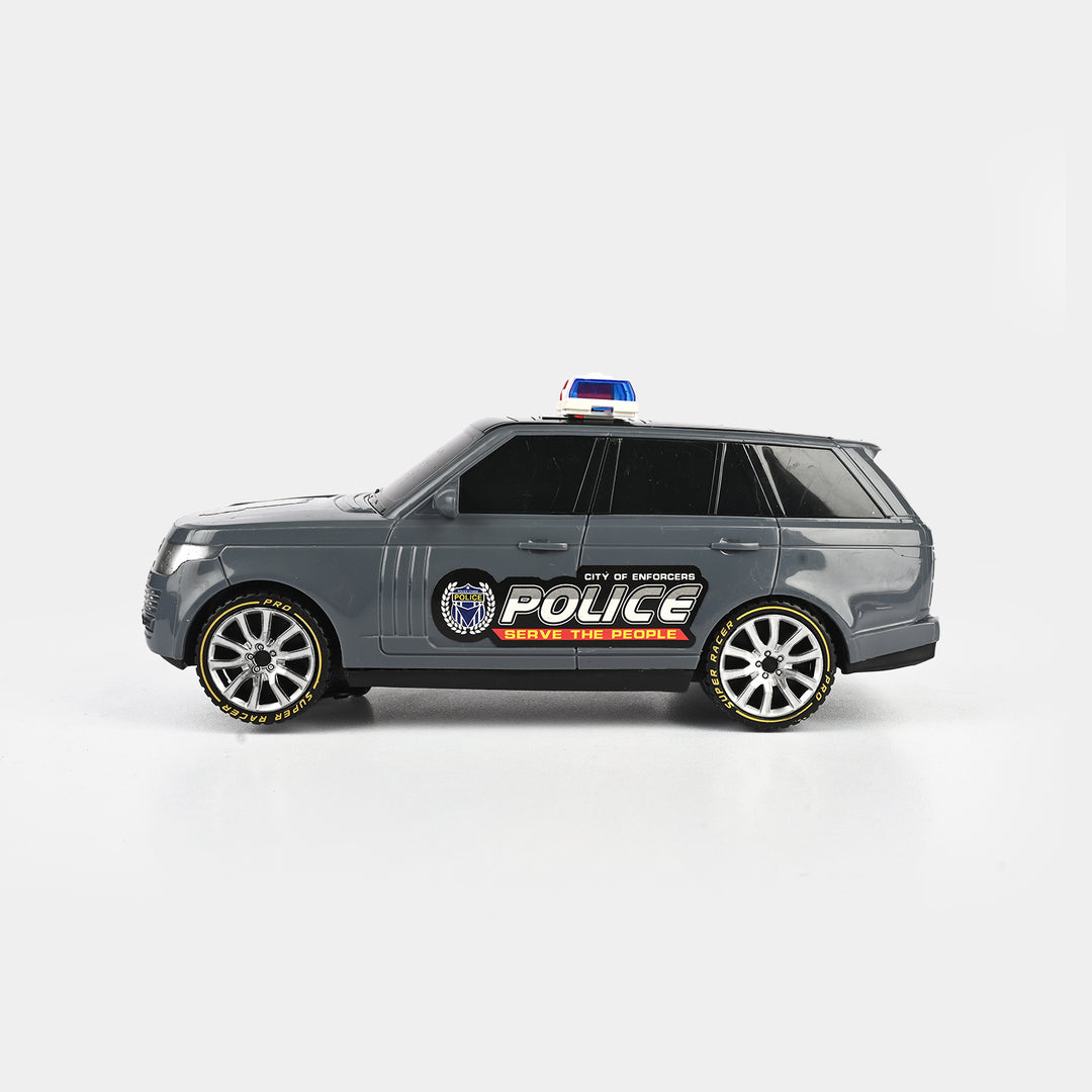 Universal Police Car with Lights &amp; Sound