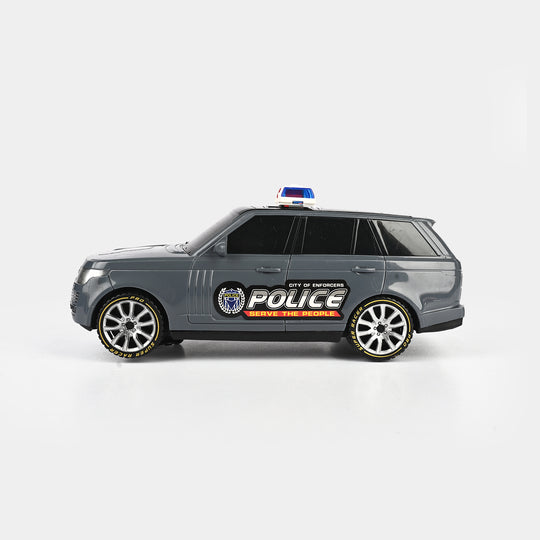 Universal Police Car with Lights &amp; Sound