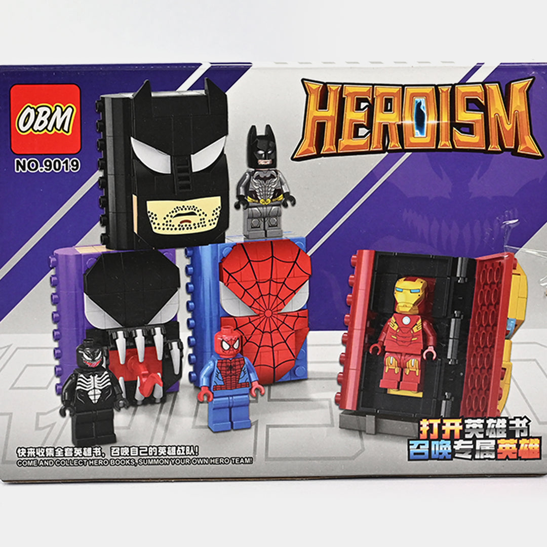 DIY Super Hero Building Blocks Set for Kids