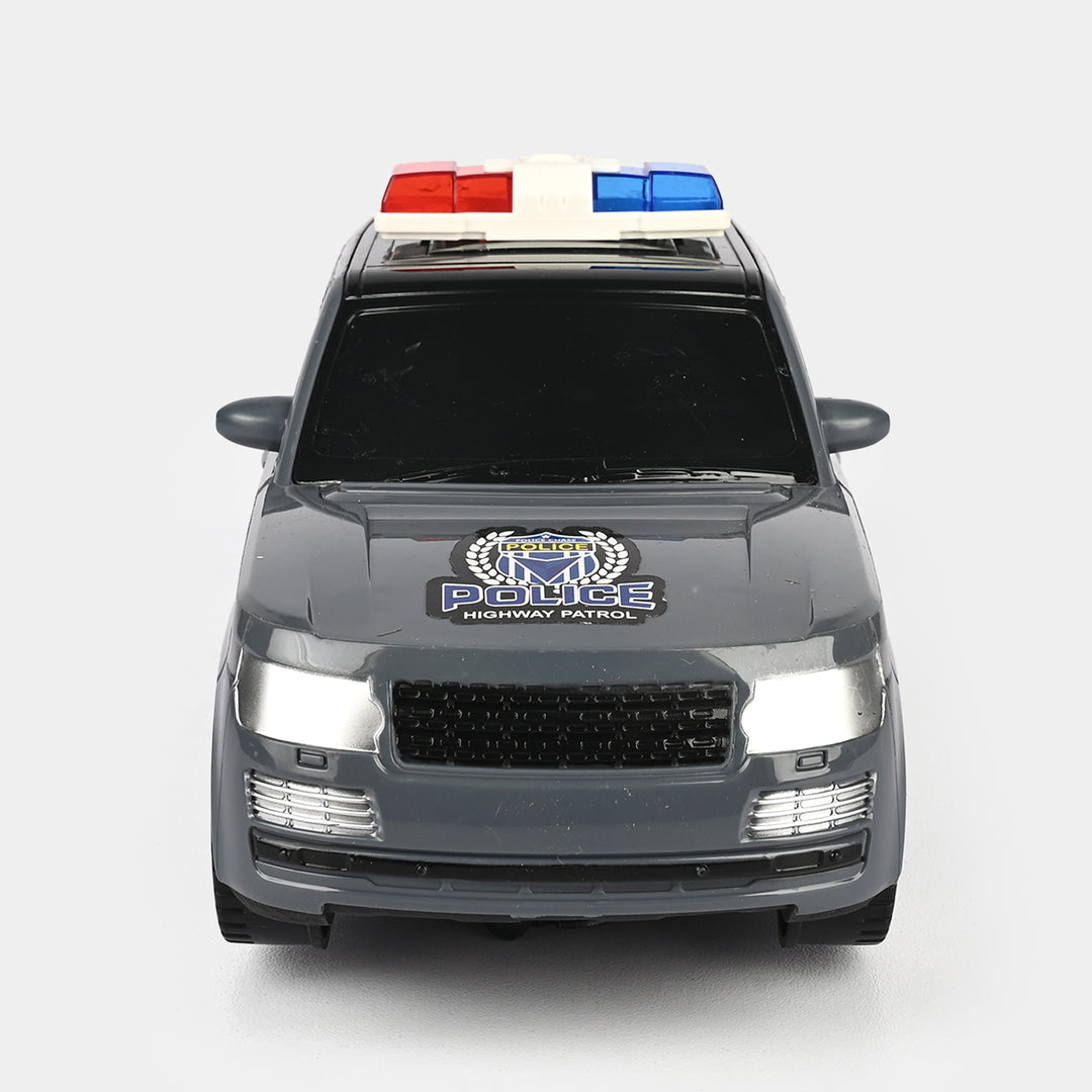 Universal Police Car with Lights &amp; Sound