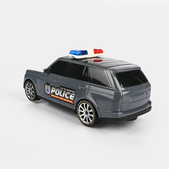 Universal Police Car with Lights &amp; Sound