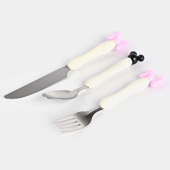 Stainless Steel Baby Tableware Cutlery Set | 3PCs