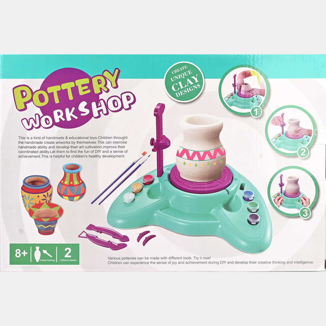 Children’s Pottery Workshop Toy Set