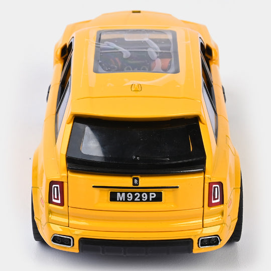 Die-Cast Model Pullback Car With Light Music