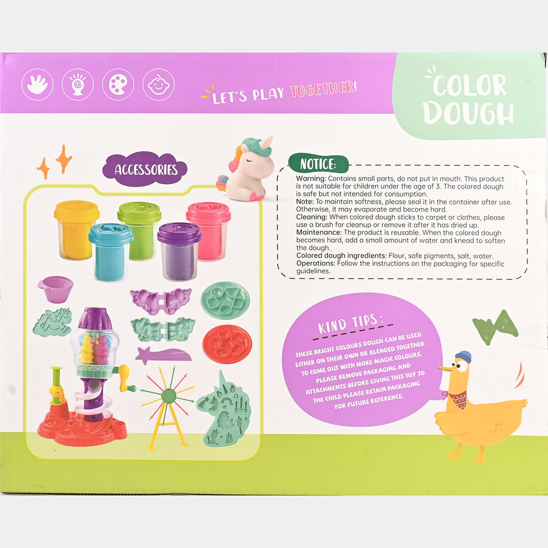 Color Dough Play Set For Kids