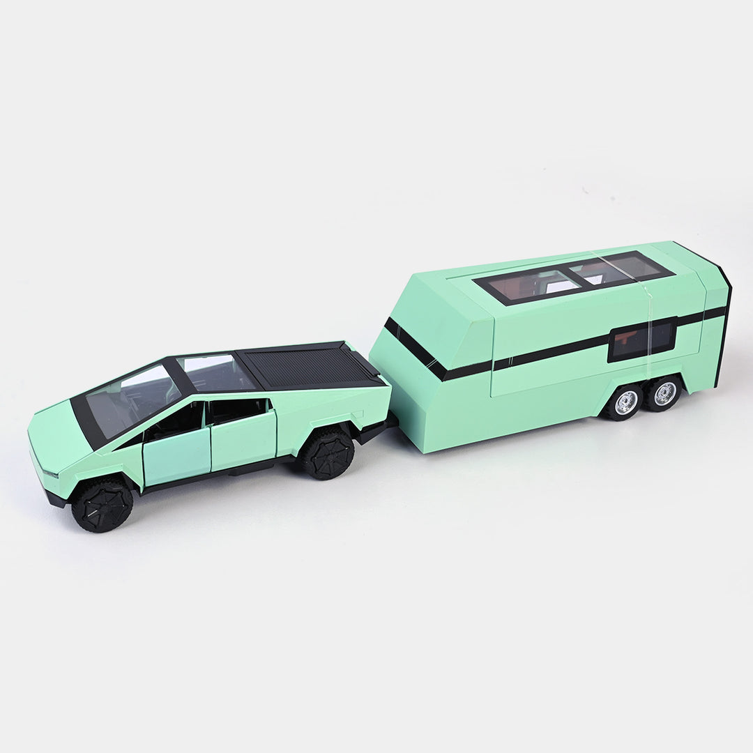 Die Cast Car With Campers For Kids