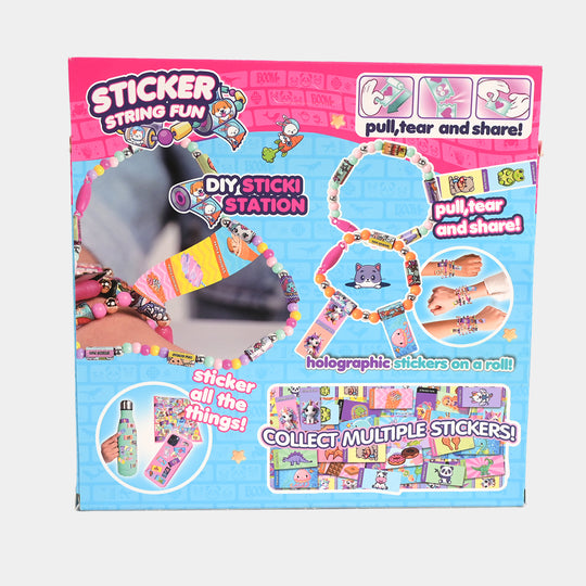 DIY Beads Bracelet & Sticker Set