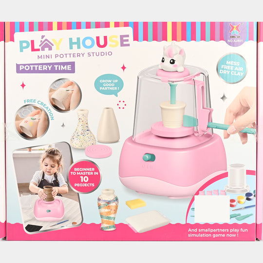 Mini Pottery Studio Toy Kit
