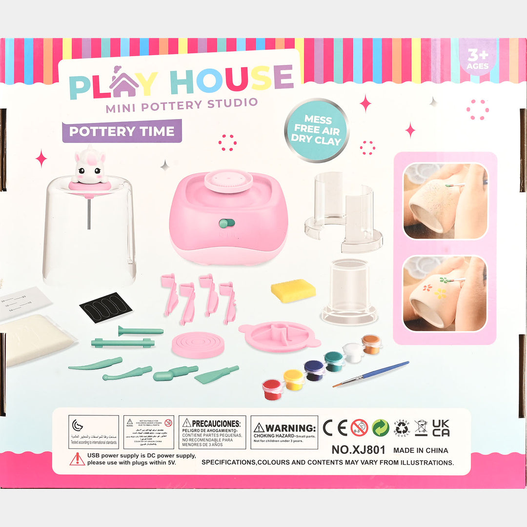 Mini Pottery Studio Toy Kit
