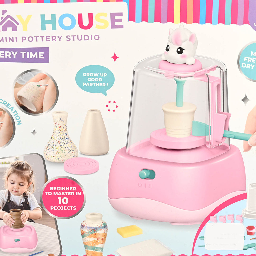 Mini Pottery Studio Toy Kit
