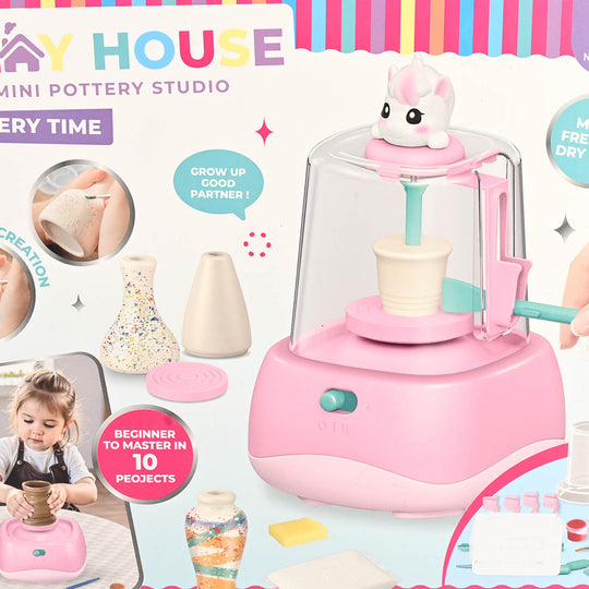 Mini Pottery Studio Toy Kit