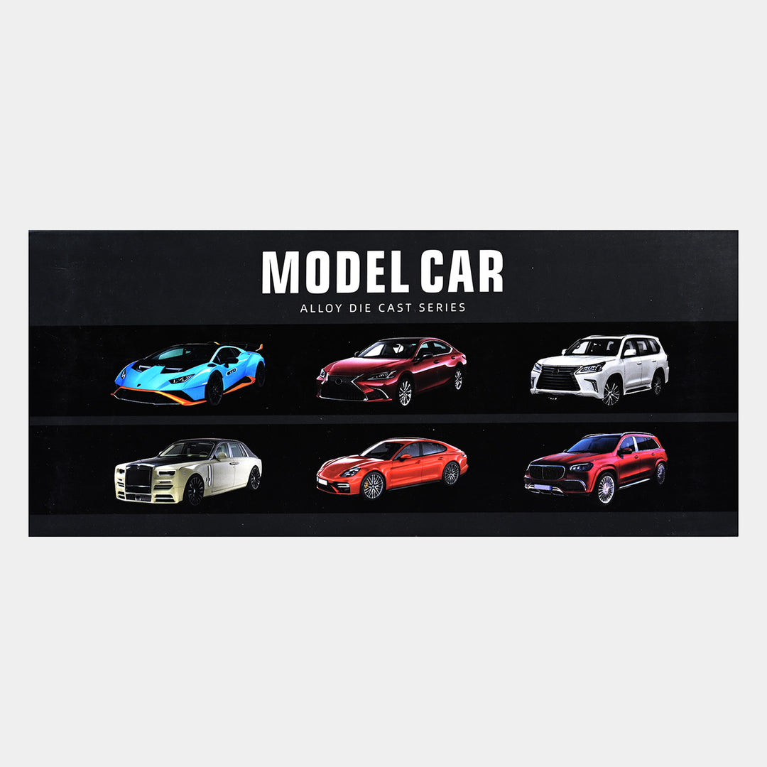 Die-Cast Model Pullback Car With Light Sound