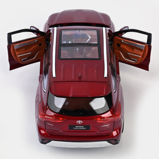 Die-Cast Model Pullback Car With Light Sound