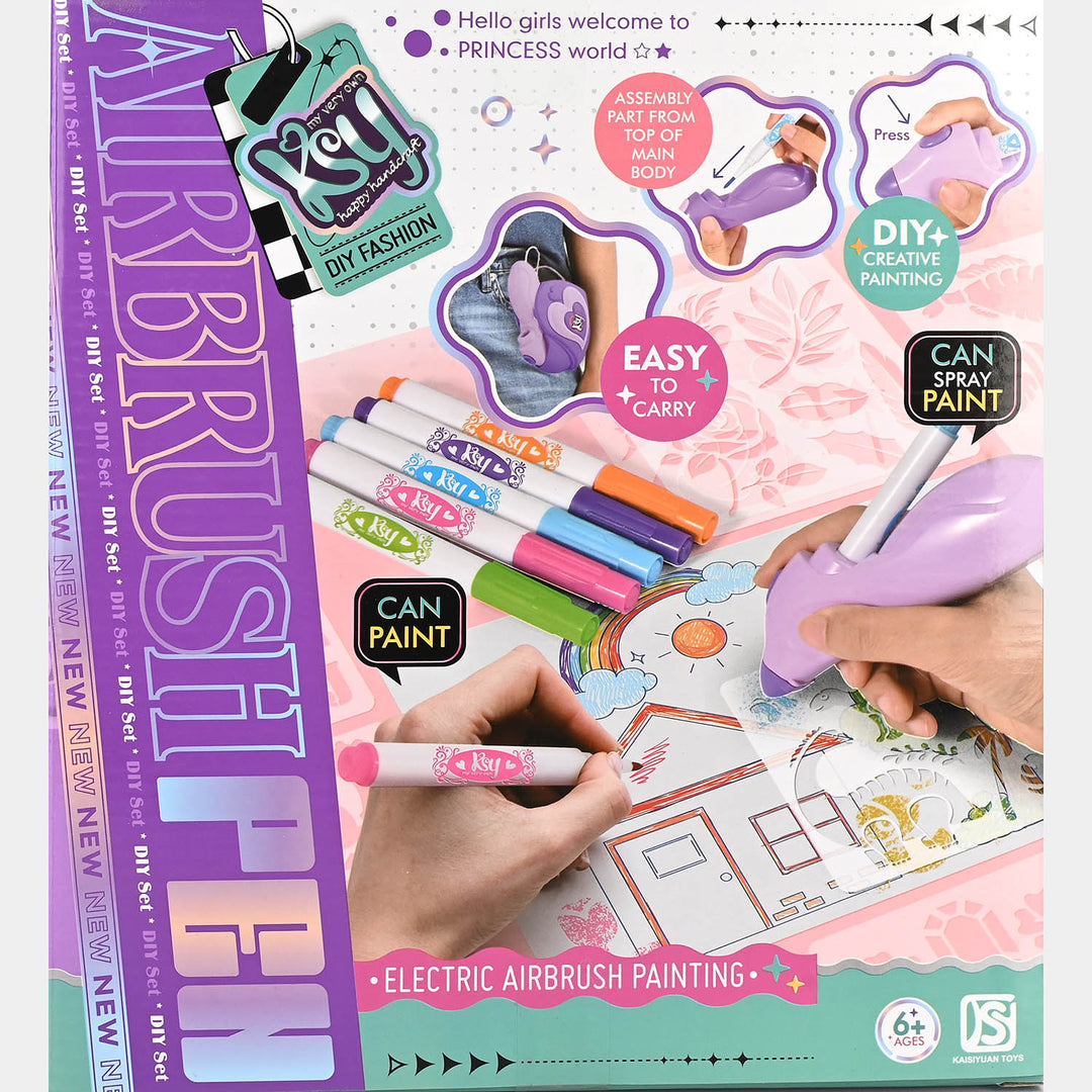 Electric Airbrush Painting Pen Kit