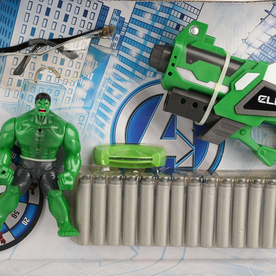 Character Soft Dart Toy With Action Figure