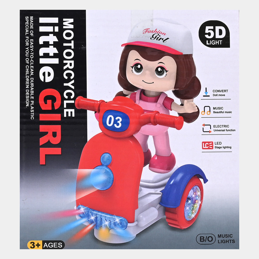 Motorbike Light & Music For Kids