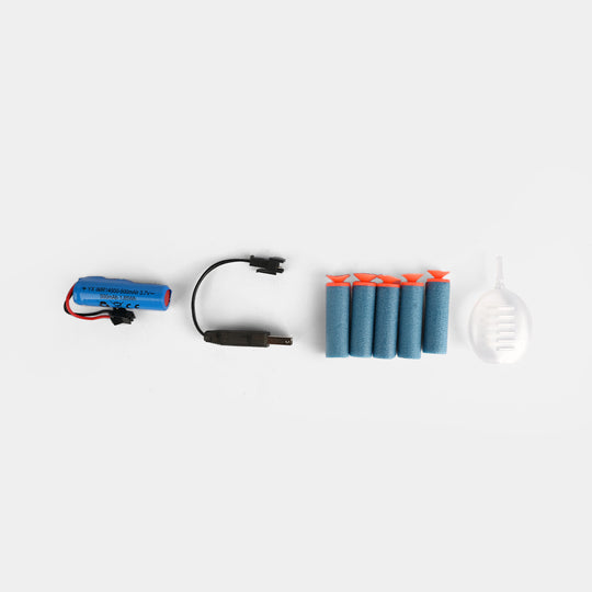 Electric Eight Tone Blaster With Spray