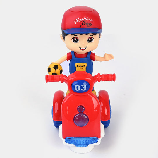 Motorbike Light & Music For Kids