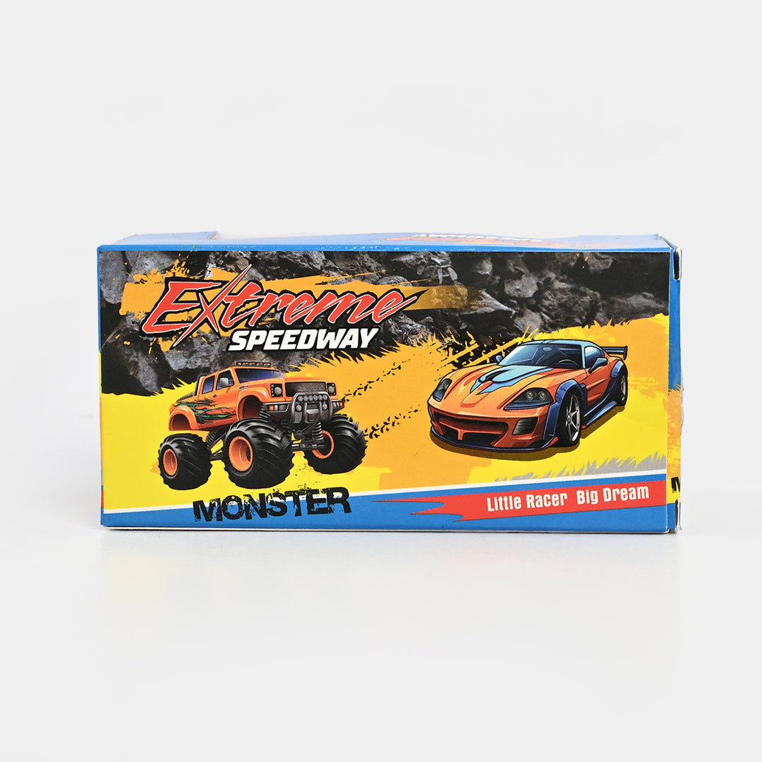 Extreme Speedway Monster Toy Car – Die-Cast Vehicle