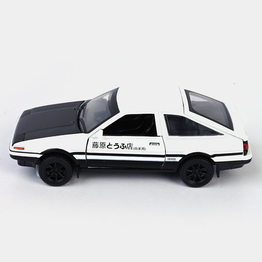 Die-Cast Model Pullback Car With Light Sound