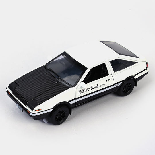 Die-Cast Model Pullback Car With Light Sound