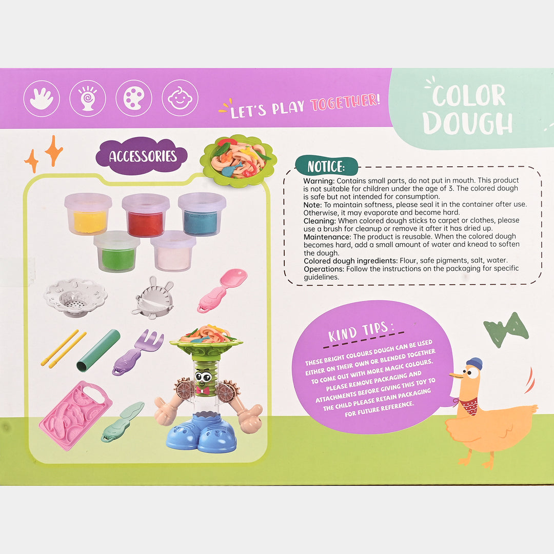 Color Dough Play Set For Kids
