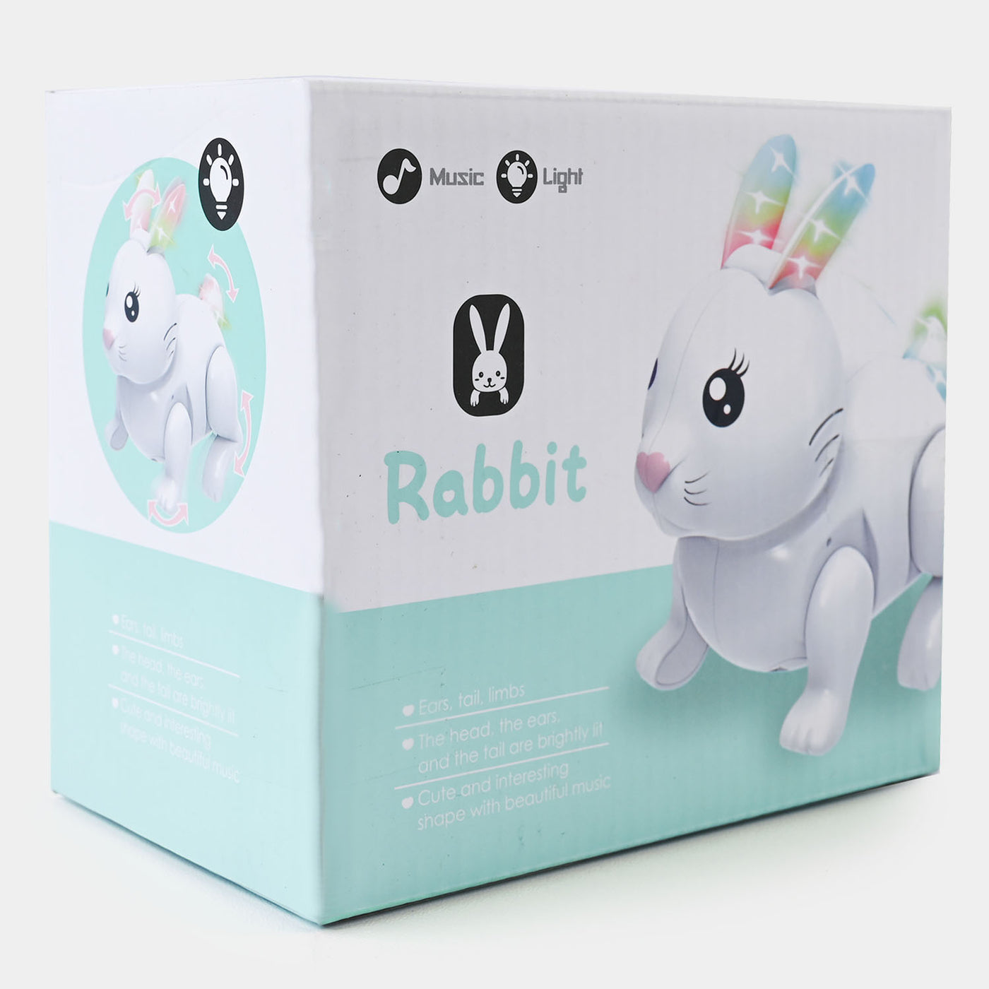 Rabbit Music/Lighting Toy For Kids - Pink