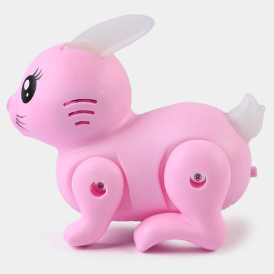 Rabbit Music/Lighting Toy For Kids - Pink