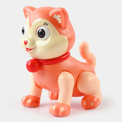 Jumping Cat With Light & Music For Kids