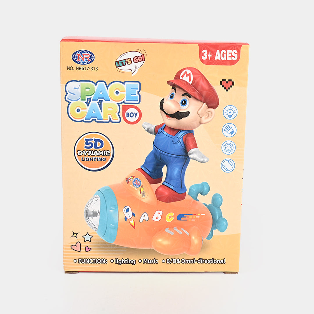 Action Hero Balance Car – Lights & Music Toy