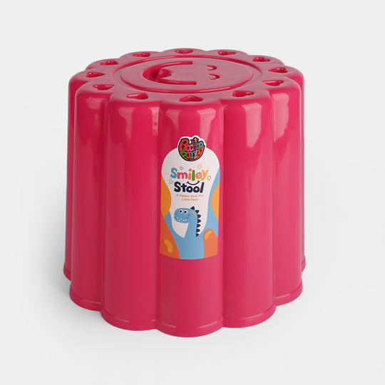 Smiley Stool Pink