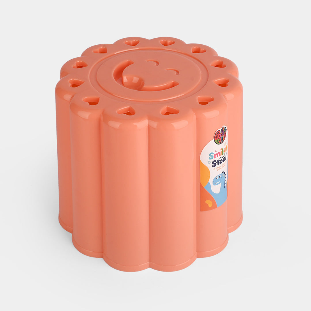 Smiley Stool Peach