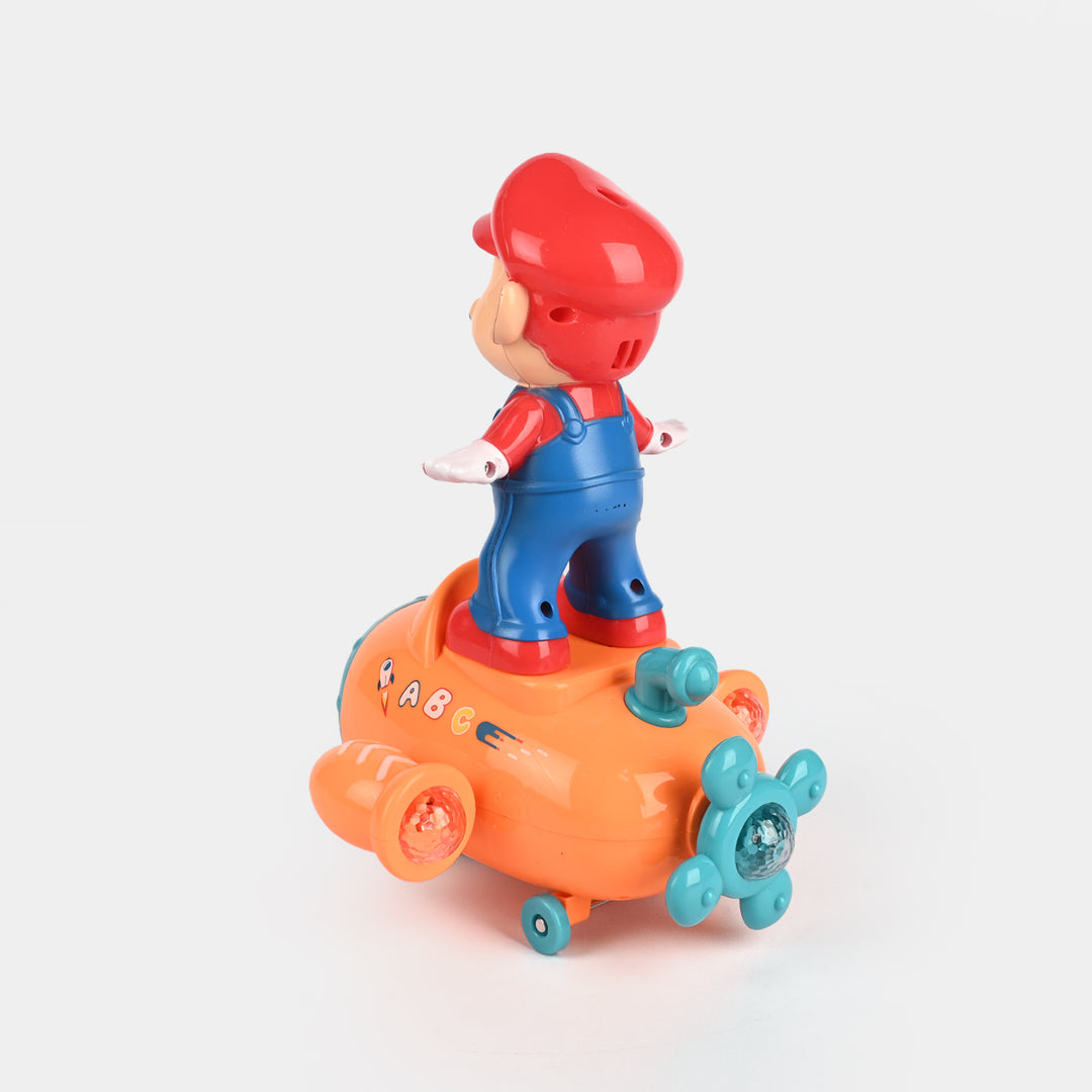 Action Hero Balance Car – Lights & Music Toy