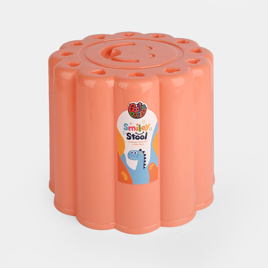 Smiley Stool Peach