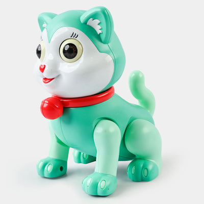 Jumping Cat With Light & Music For Kids