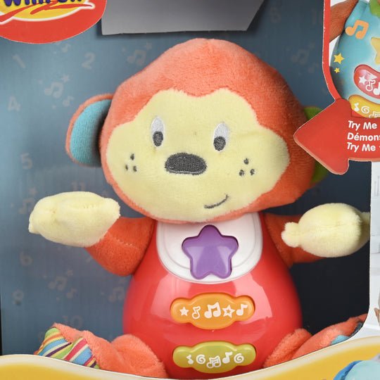 WinFun Sing ’N Learn Musical Monkey Toy (3M+)