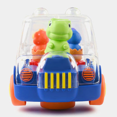 Dinosaur Car With Light & Music For Kids